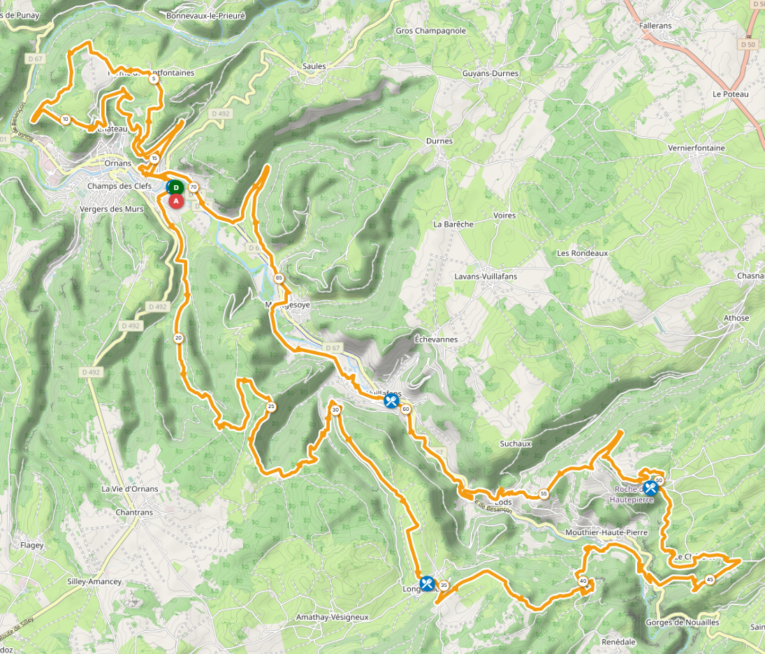 Parcours 70km Image
